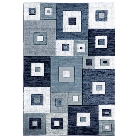 Manmade 5 ft. 3 in. x 7 ft. 6 in. Bristol Cicero Navy Rectangle Area Rug MA2625545